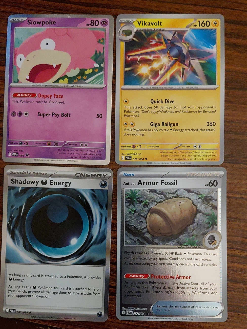 Pokémon Trading Card - Assorted Cards (Includes Pink Slowpoke)